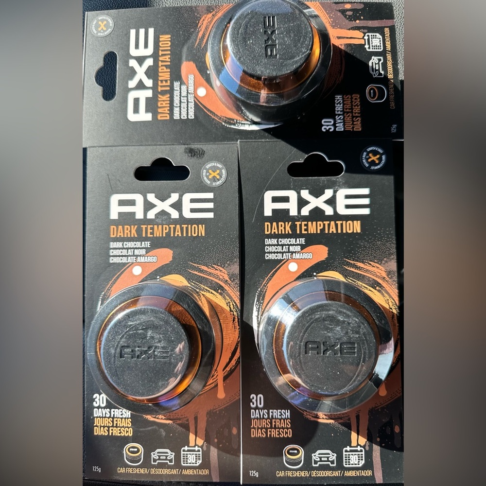 Axe car scent 3 pack